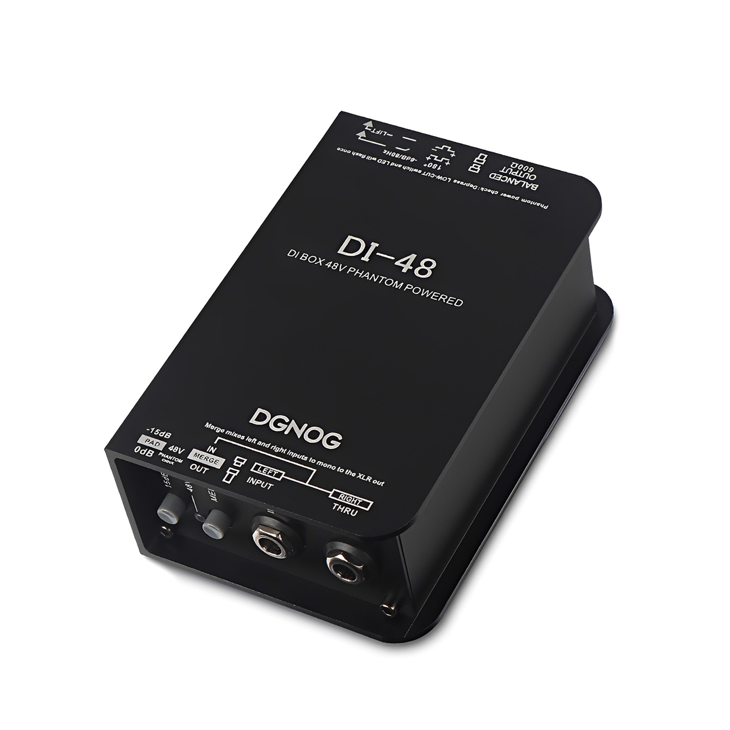 DI-48 active 48V DI box view 1
