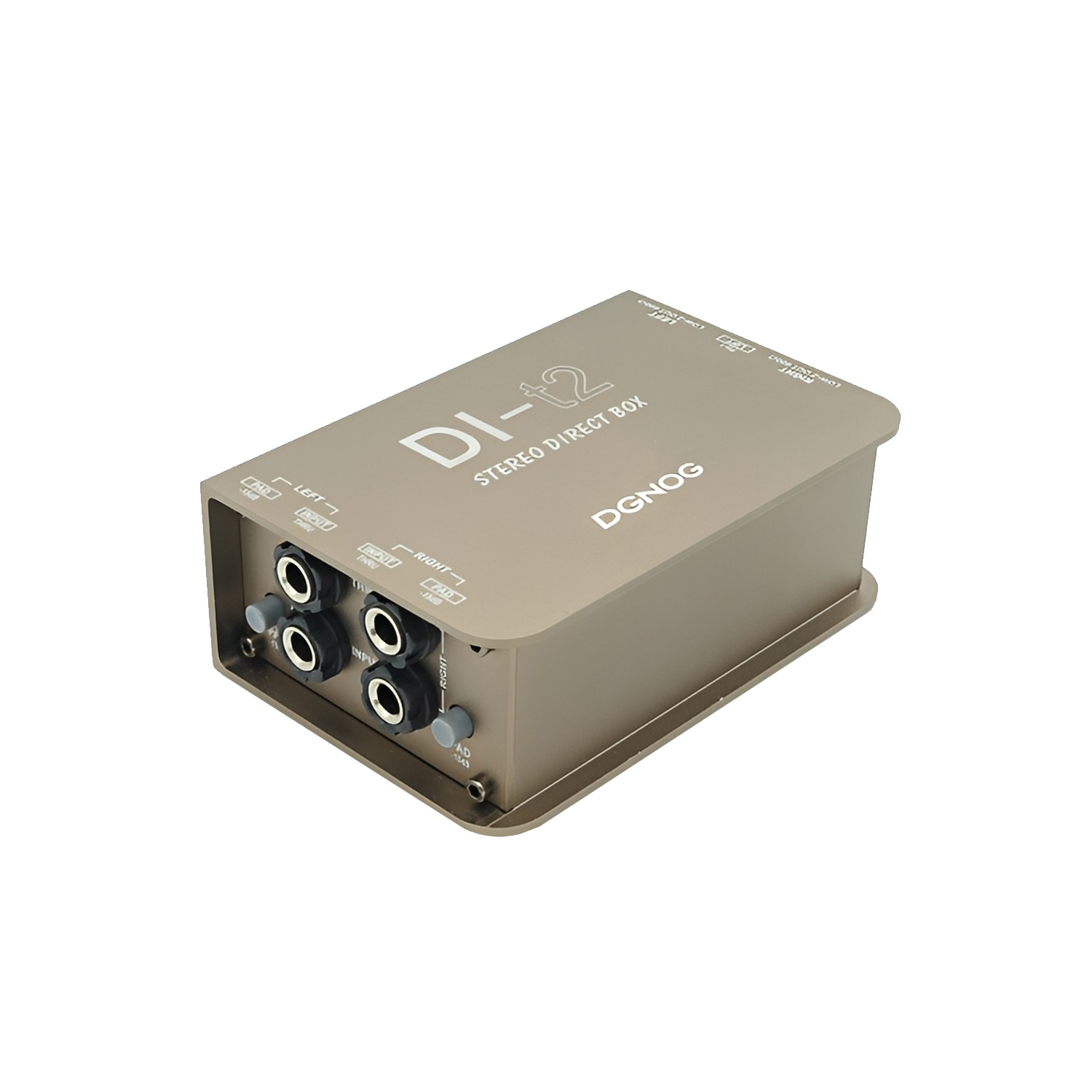 DI-t2 passive stereo DI box view 2