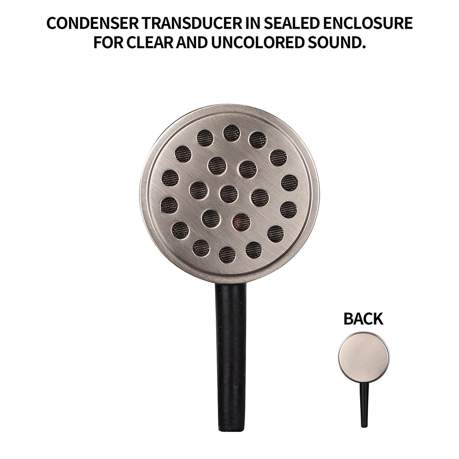 DG411 miniature string instrument pickup microphone view 2