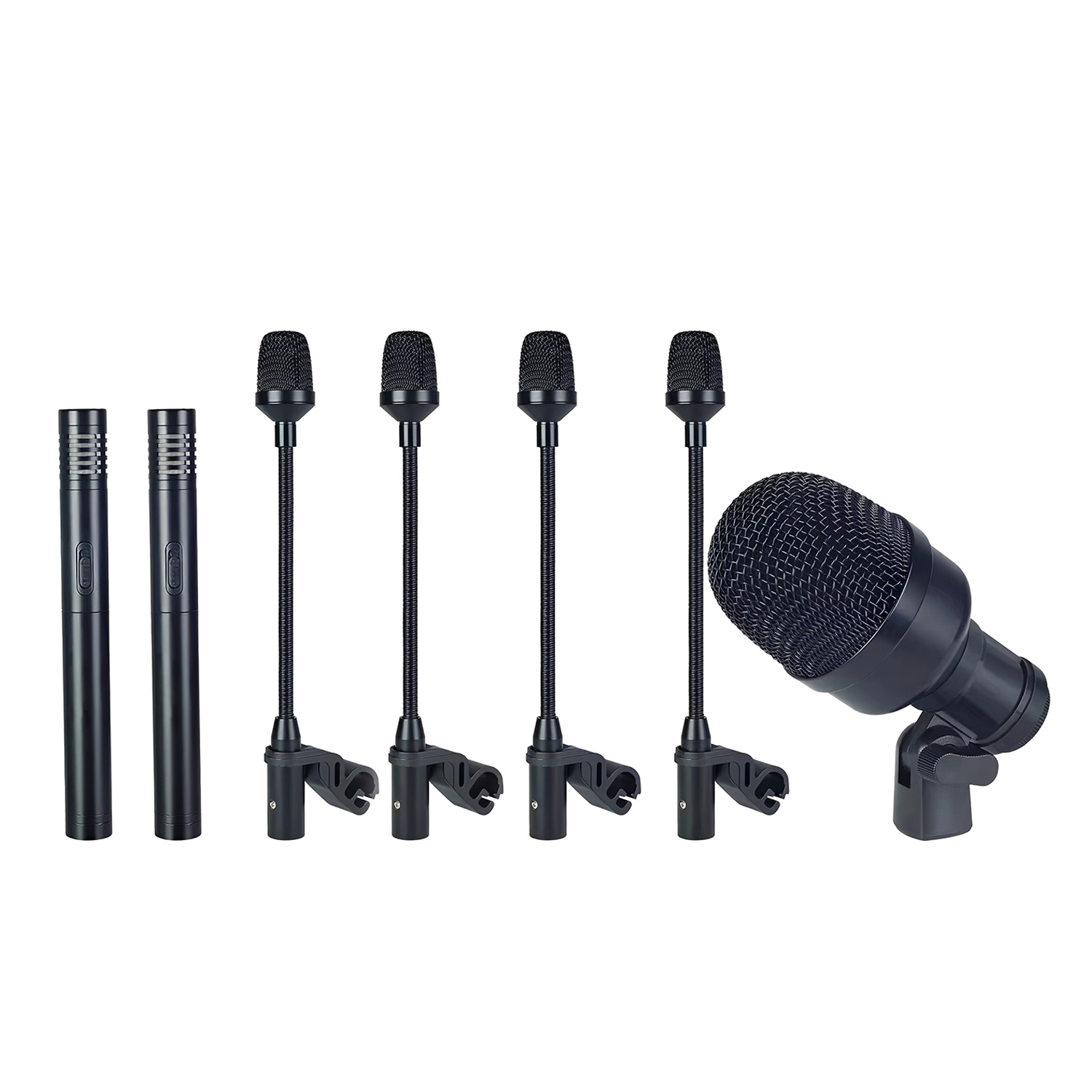 QRK-7 drum microphone kit view 1