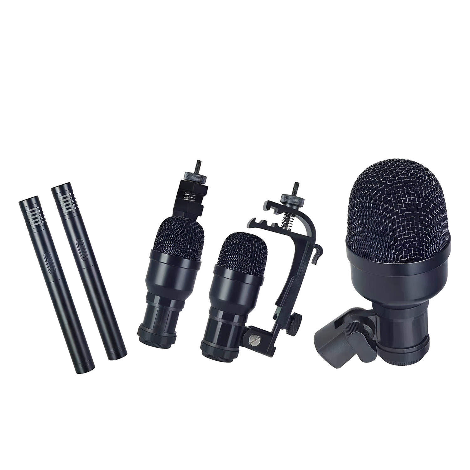 QK-5 drum microphone kit view 1