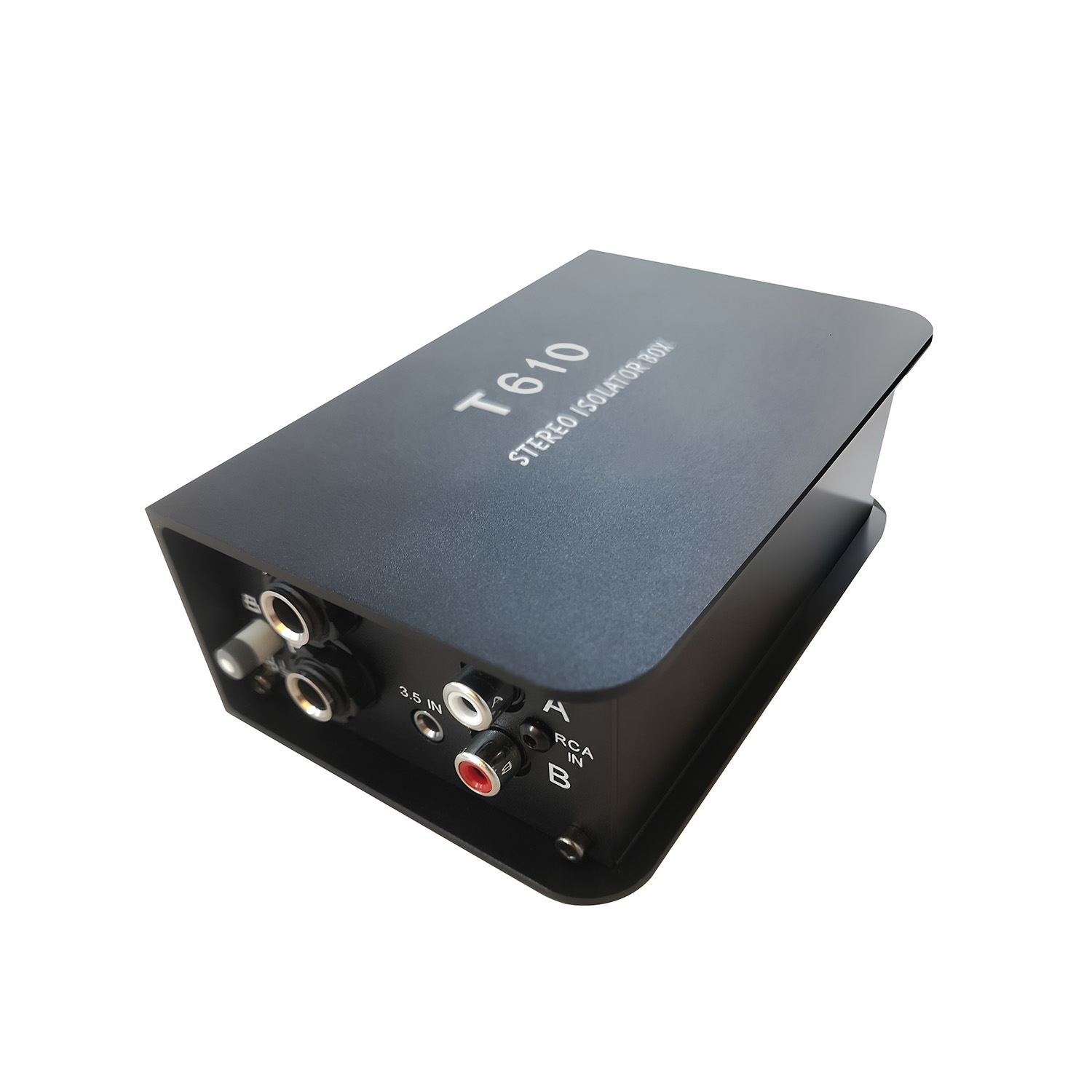 T610 passive dual-channel audio isolator view 1