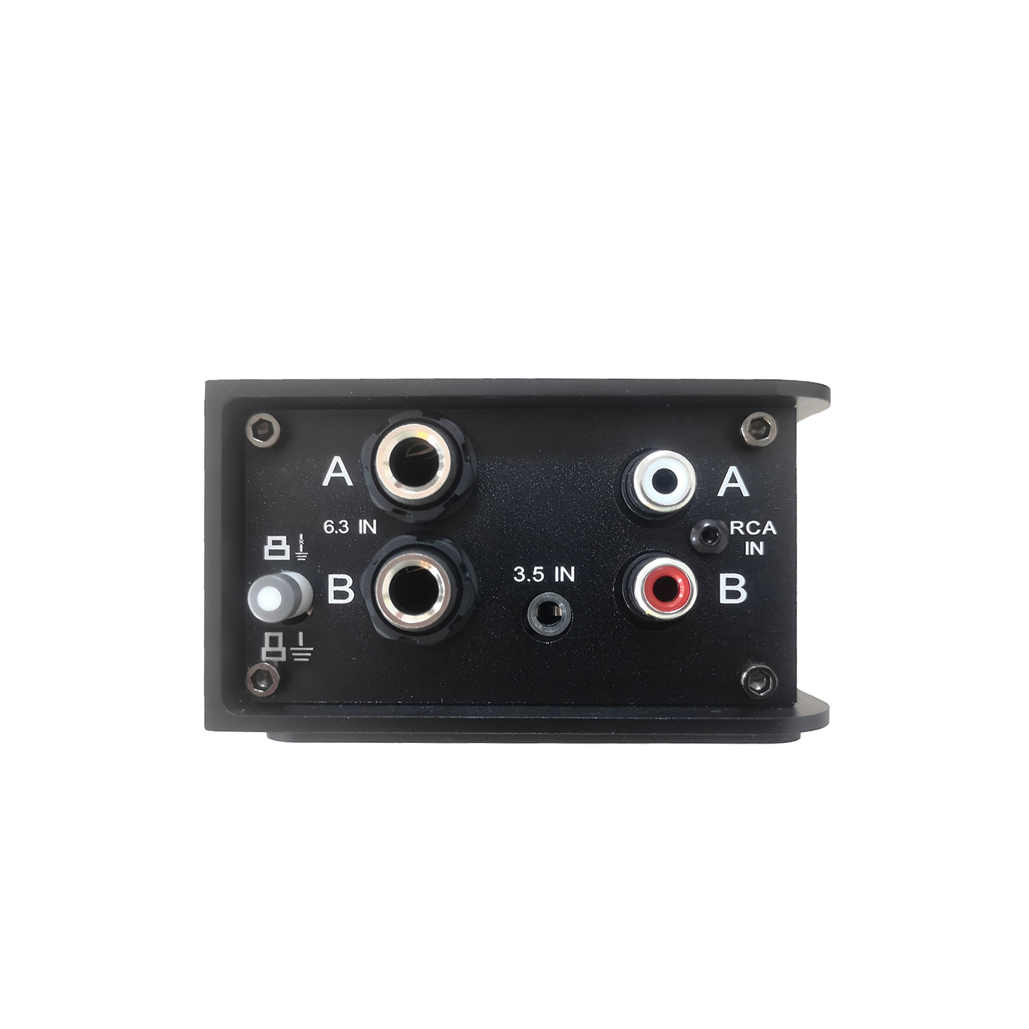 T610 passive dual-channel audio isolator view 2