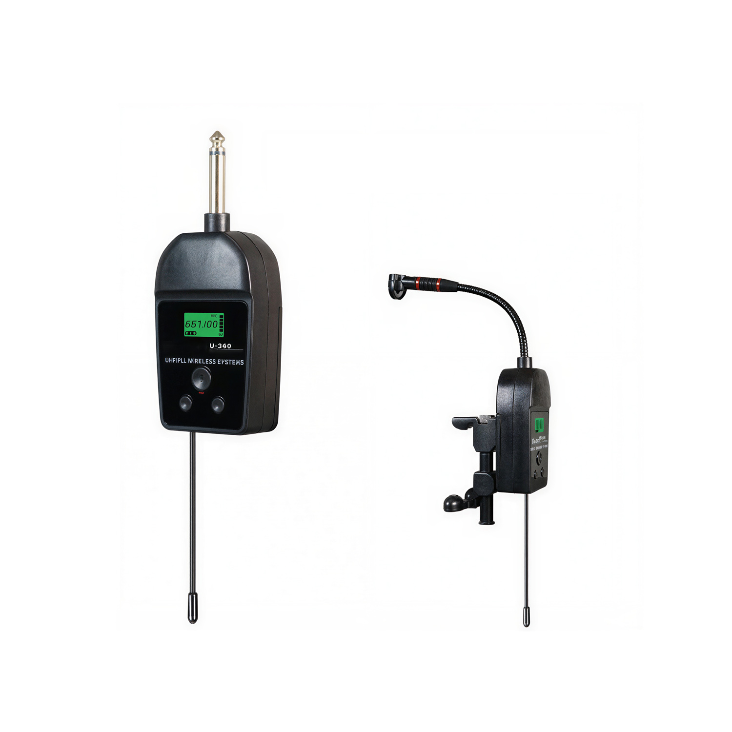 U-360 violin-specific clip package wireless microphone system view 1