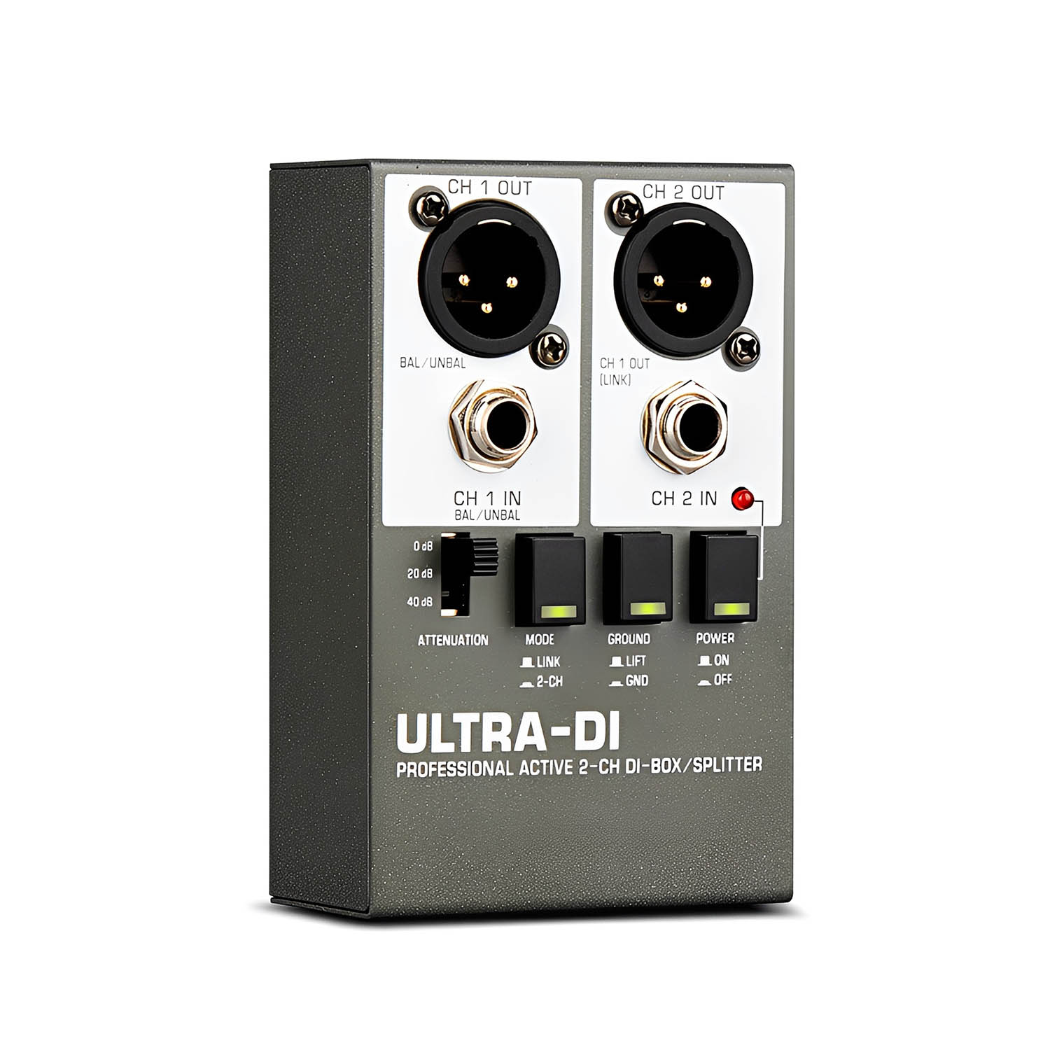 D120 two-channel DI box view 3