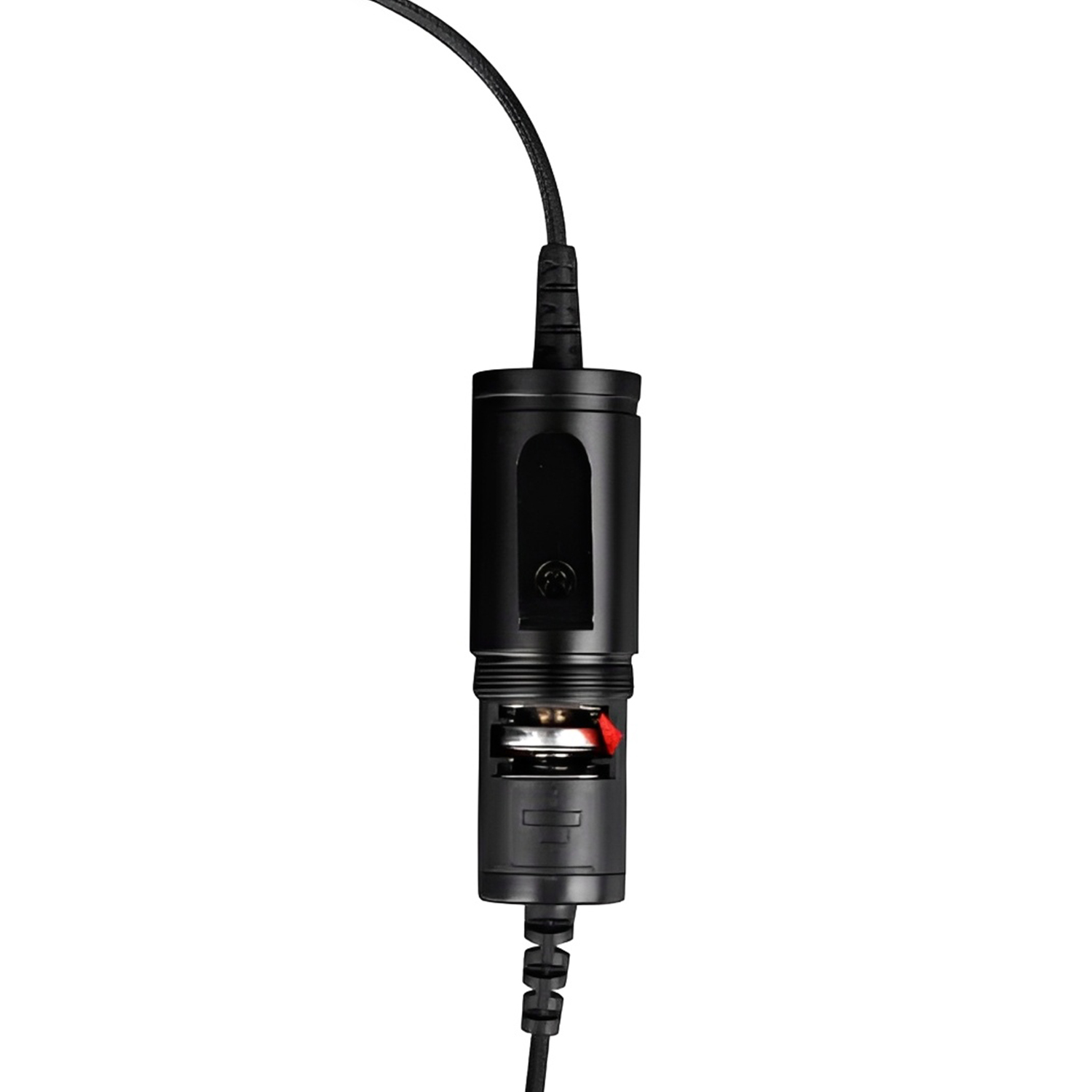 BY-M1v2 unidirectional lavalier microphone view 3