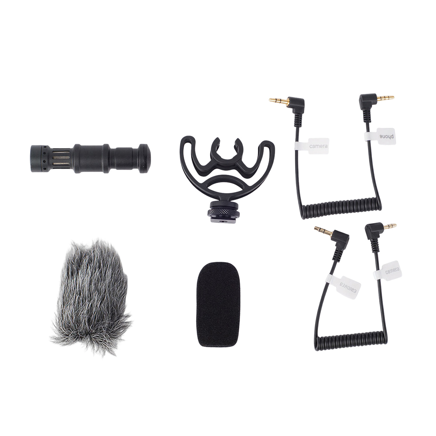 BY-MM1 compact cardioid camera microphone view 1
