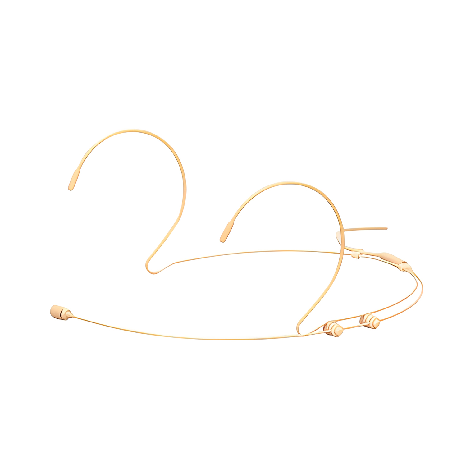 HY-E5 skin-color dual-ear hanging microphone view 1