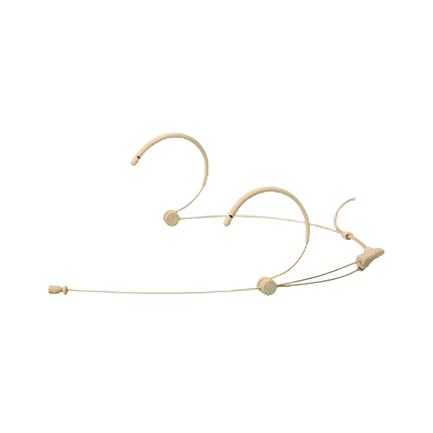 HY-E7 skin-color dual-ear hanging microphone view 1