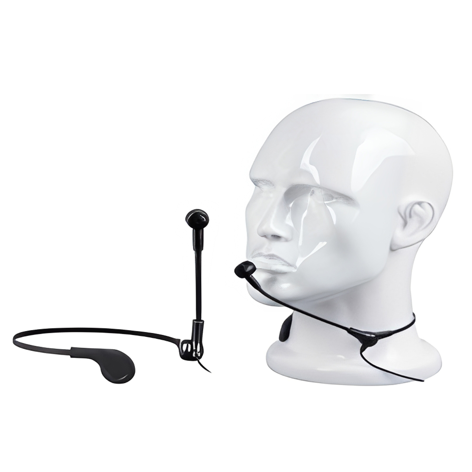 HY-Q1 neck-mounted headset condenser microphone view 1
