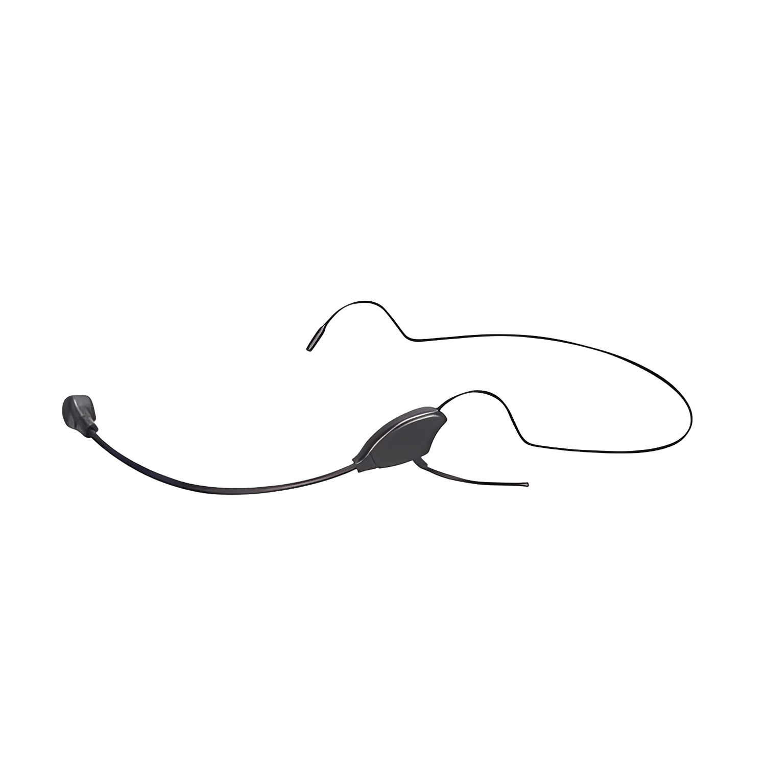HY-Q3 black rear-mounted headset condenser microphone view 1