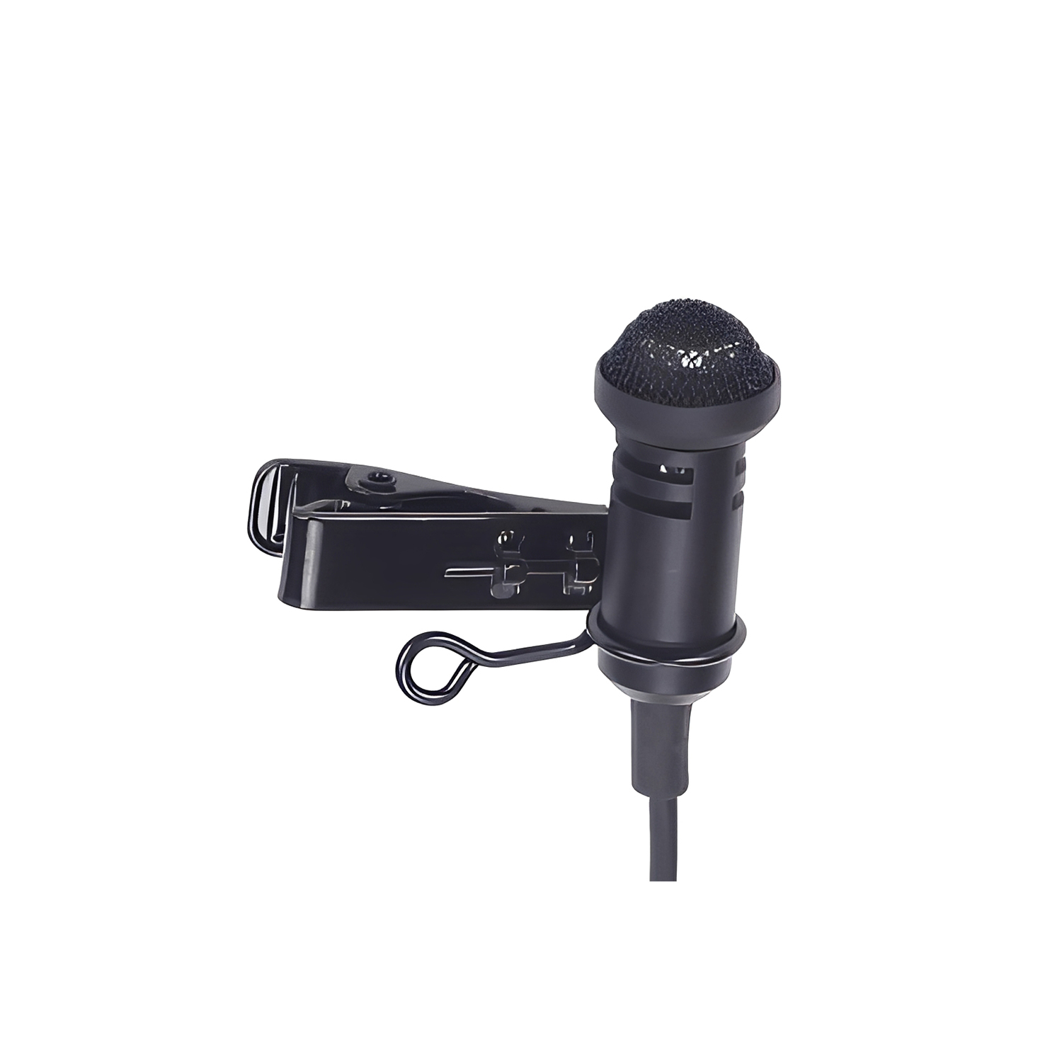 HY-Q103 compact metal lavalier microphone view 1