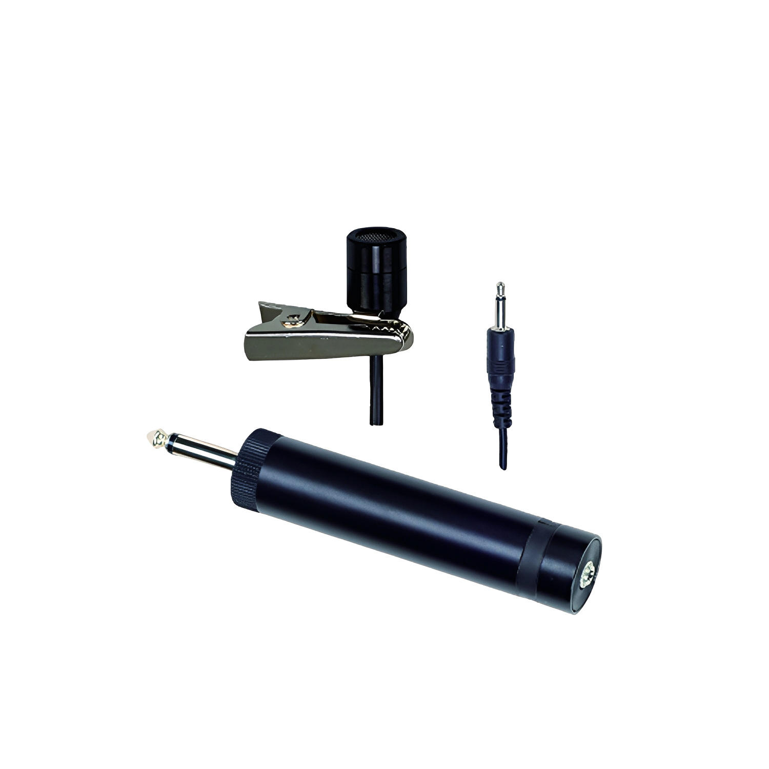 HY-10DX unidirectional powered lavalier microphone view 1