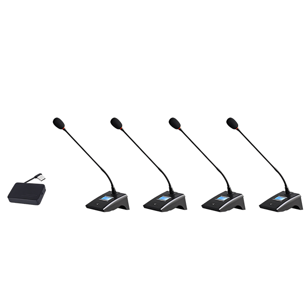 USB-104M 4-Channel Wireless Conference Microphone