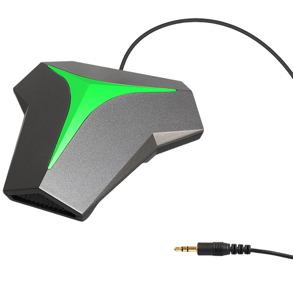 KOBE8 3.5MM Computer Microphone, Plug &Play Desktop Omnidirectional Condenser PC Laptop Mic
