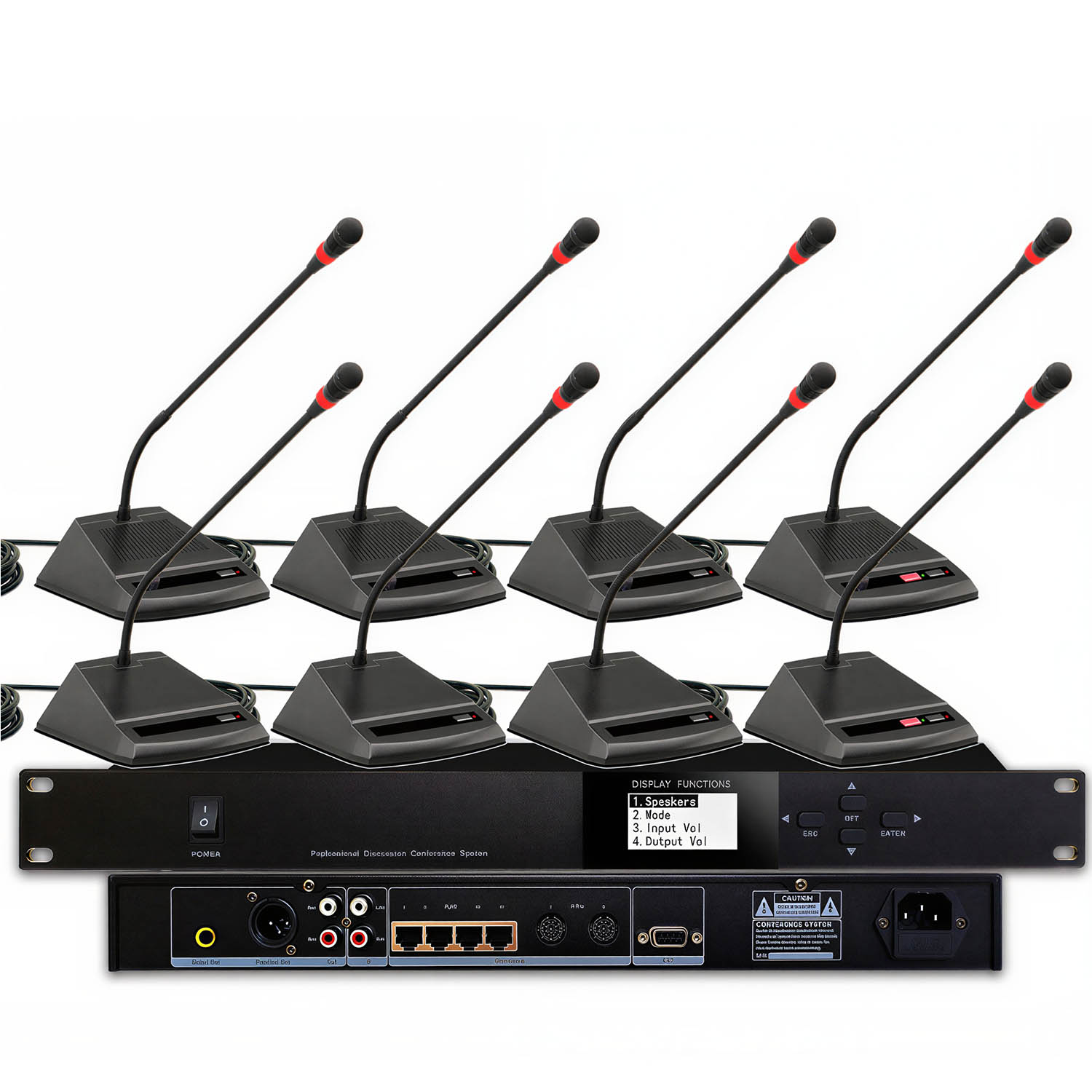 MH-900C wired conference microphone unit view 1