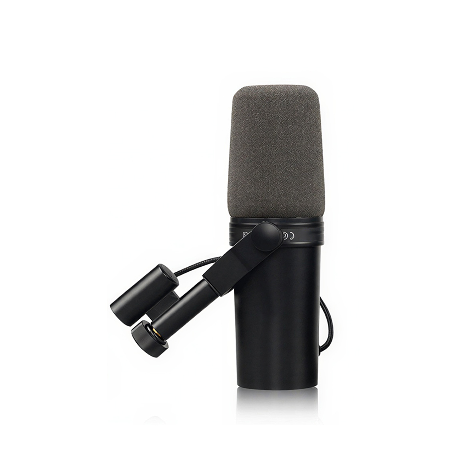 SM7dB black XLR dynamic microphone view 1