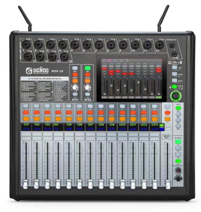 MDX-20 20-Channel Professional Digital Mixer