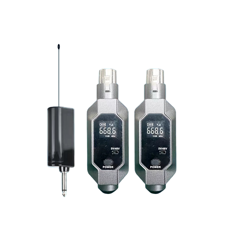 T108 2 Channels Wired to Wireless Microphone Converter