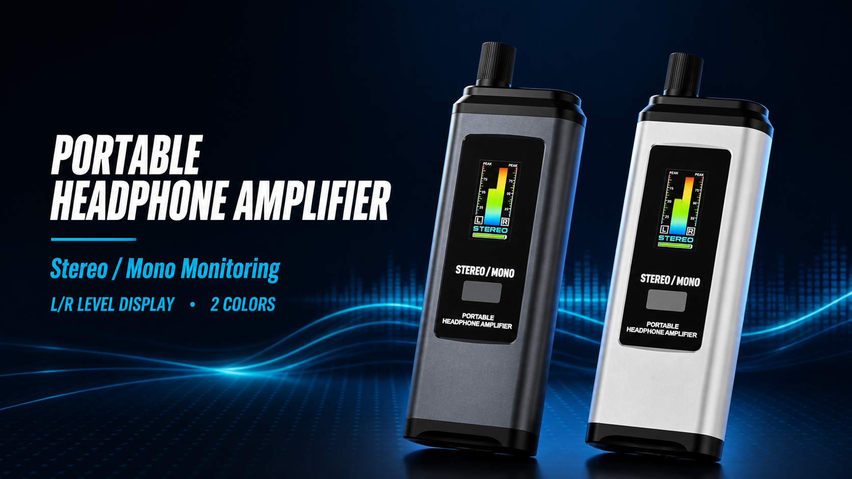 EMPX Portable Professional Monitor Headphone Amplifier product view