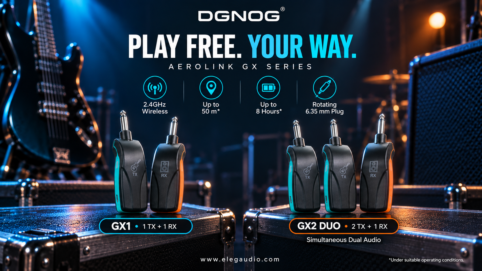 DGNOG AEROLINK GX1 and GX2 DUO product summary